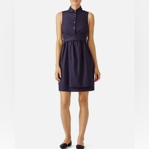 Derek Lam 10 Crosby Tie Ruffle 2 in 1 Dress (and Top) Sz 4